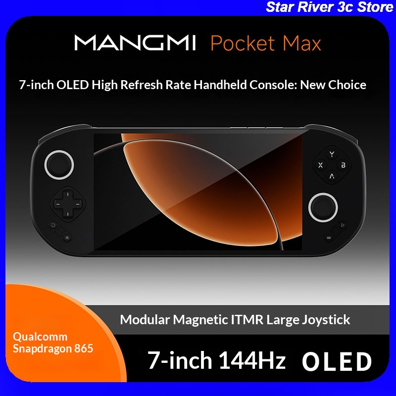 Android Retro Gaming Handheld Oled - وحدة تحكم ألعاب محمولة MANGMI Pocket