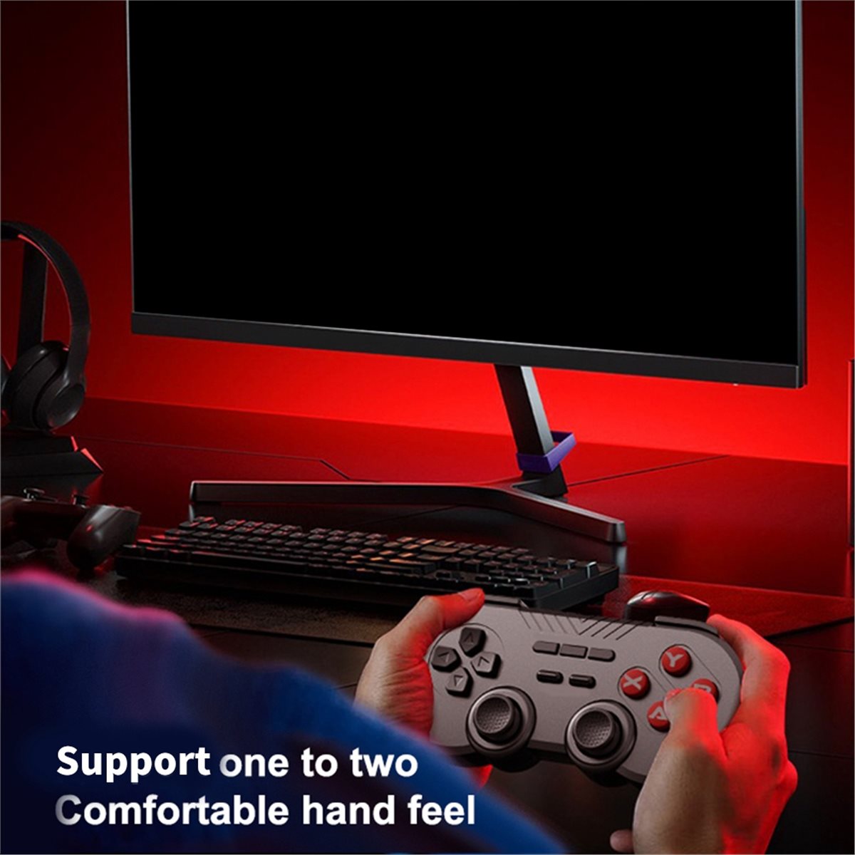 Wireless Retro Controller Bluetooth Gamepad - وحدة تحكم ألعاب لاسلكية صغيرة عالية