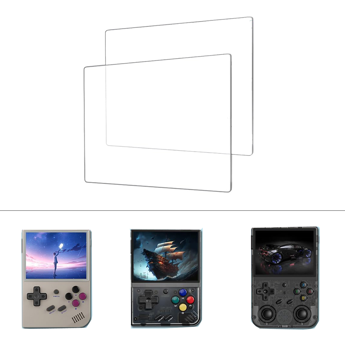 Screen Protector Tempered Glass Console - طبقة حماية من الزجاج المقسى عالي