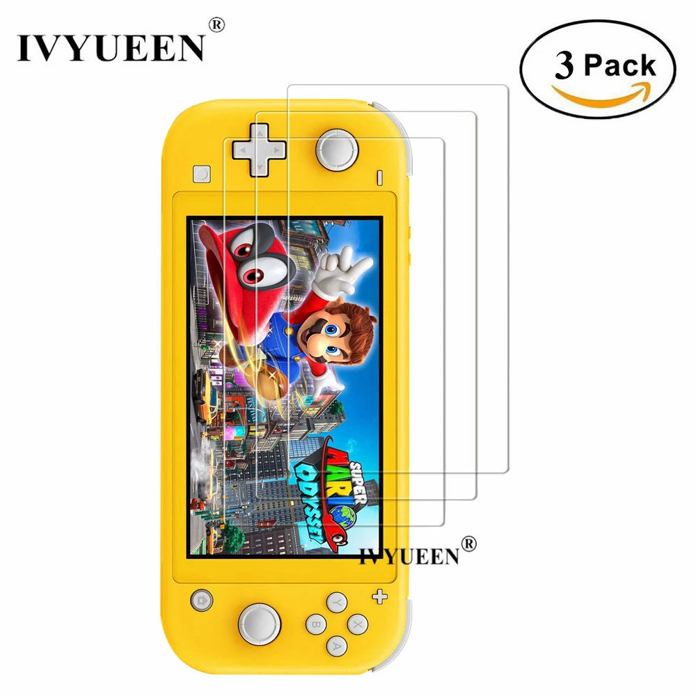Screen Protector Tempered Glass Console - IVYUEEN 3 قطعة لنينتندو سويتش NS