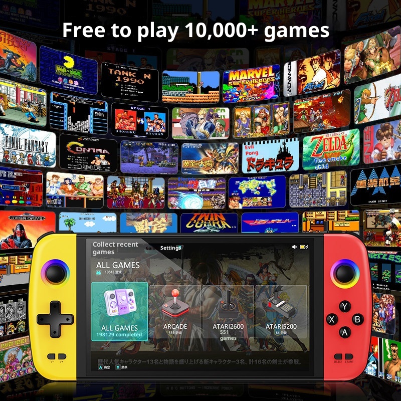 جهاز ألعاب محمول من Powkiddy ب - مراجعة Retro Game Console Hdmi Tv Output وسعره