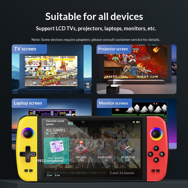 جهاز ألعاب محمول من Powkiddy ب - مراجعة Retro Game Console Hdmi Tv Output وسعره