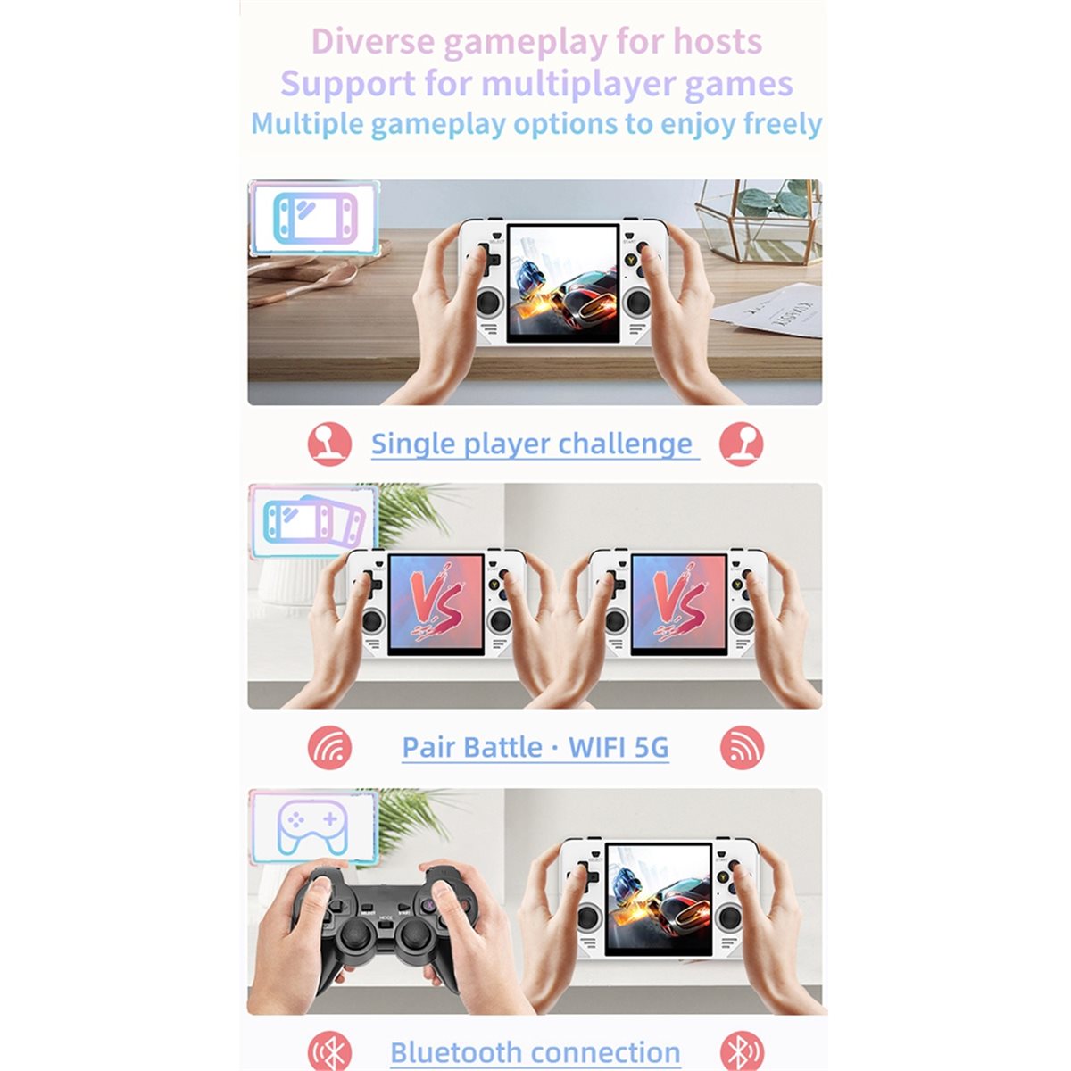 Punctual- RGB30 ريترو وحدة تحك - مراجعة Open Source Retro Game Console 4 Inch وسعره