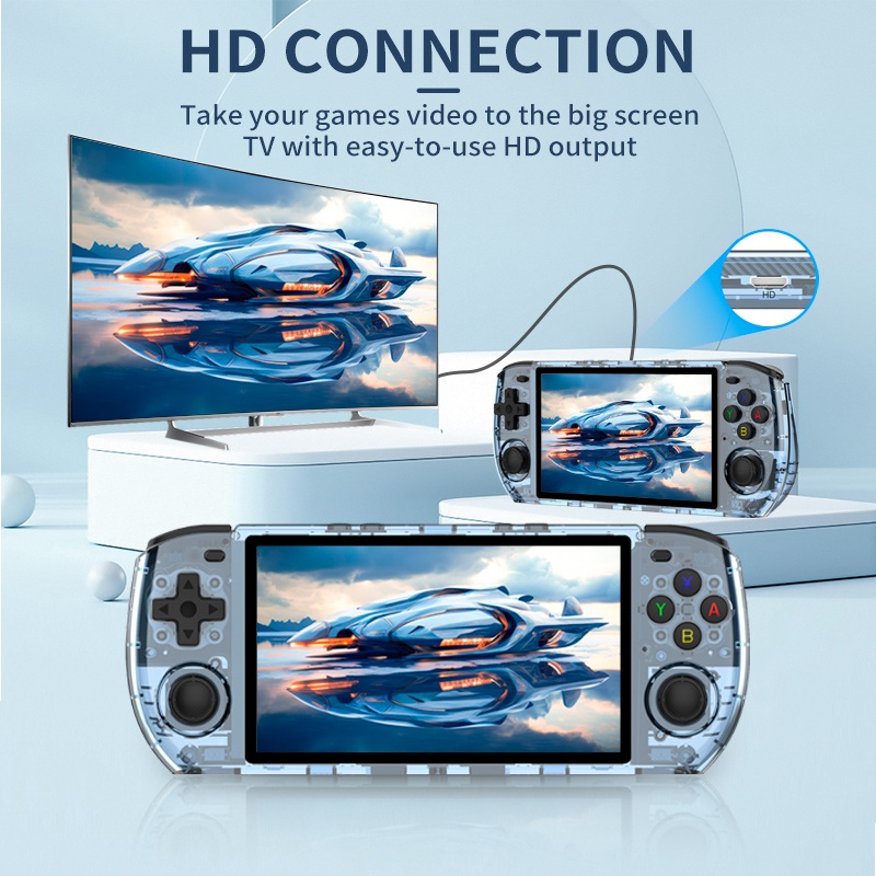 جهاز ألعاب فيديو محمول RGB10 M - مراجعة Retro Handheld Console Linux Ips Screen وسعره