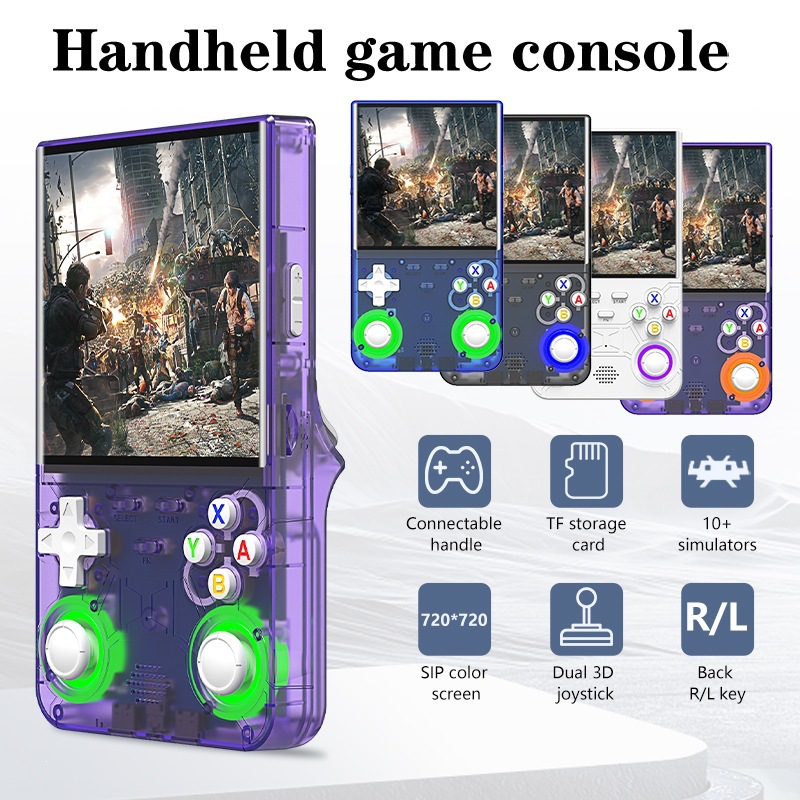 جهاز ألعاب محمول بتصميم كلاسيك - مراجعة Open Source Retro Game Console 4 Inch وسعره