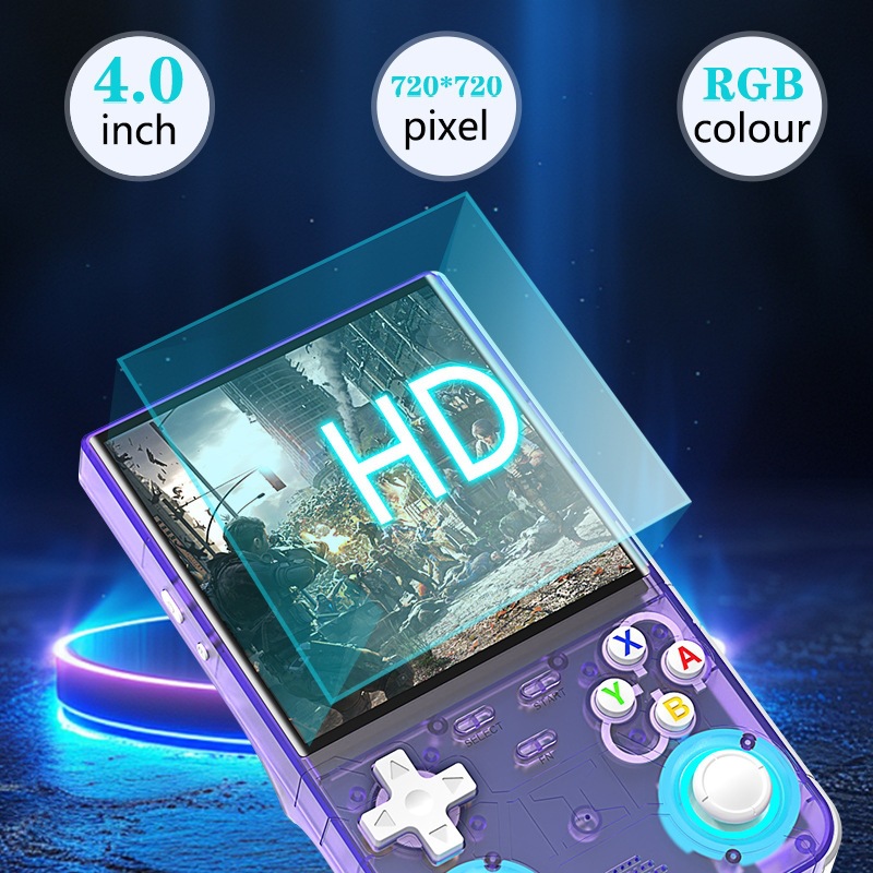جهاز ألعاب محمول بتصميم كلاسيك - مراجعة Open Source Retro Game Console 4 Inch وسعره