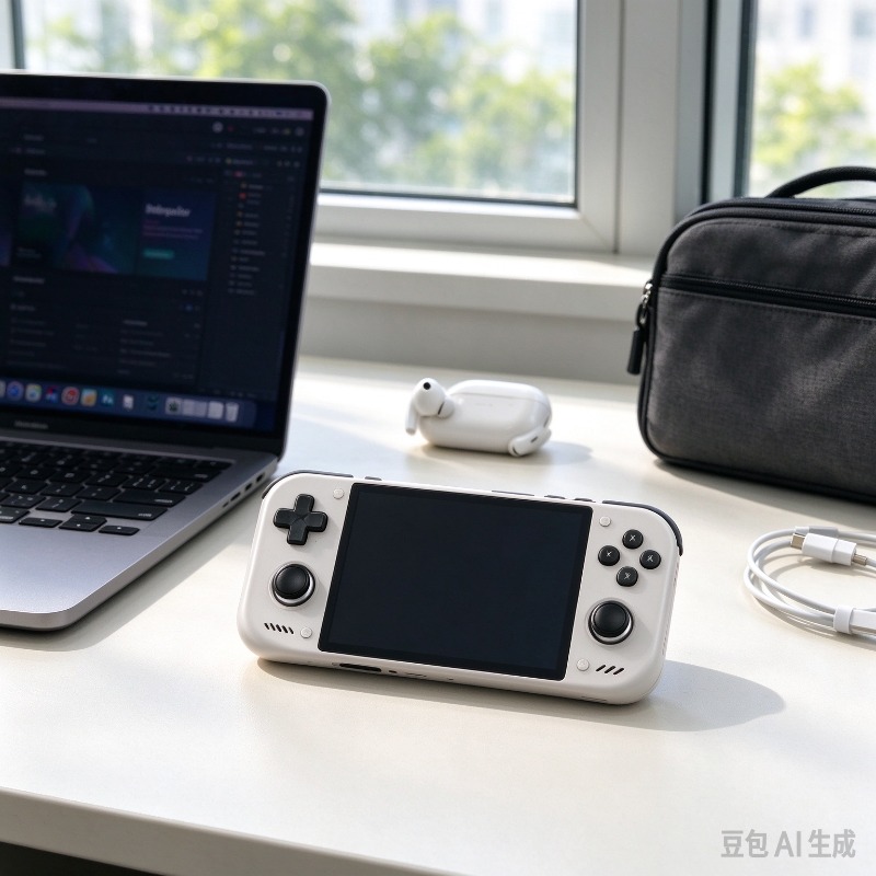 جهاز ألعاب محمول ريترويد بوكيت - مراجعة Android Retro Gaming Handheld Oled وسعره