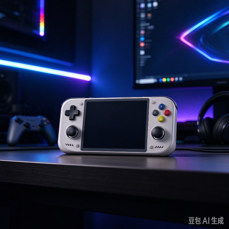 جهاز ألعاب محمول ريترويد بوكيت - مراجعة Android Retro Gaming Handheld Oled وسعره