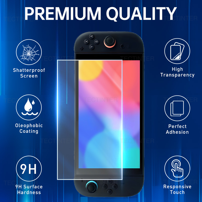 واقي شاشة وحدة التحكم نينتندو  - مراجعة Screen Protector Tempered Glass Console وسعره