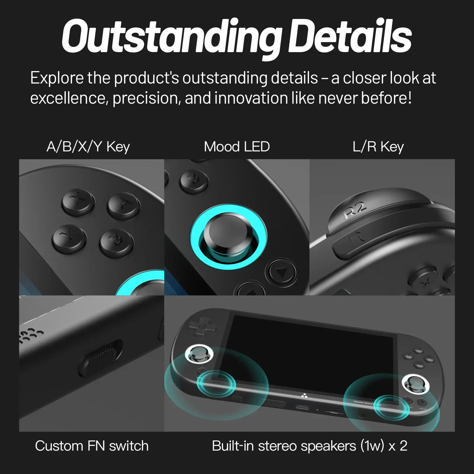 جهاز ألعاب محمول TRIMUI SMART  - مراجعة Retro Handheld Console Linux Ips Screen وسعره