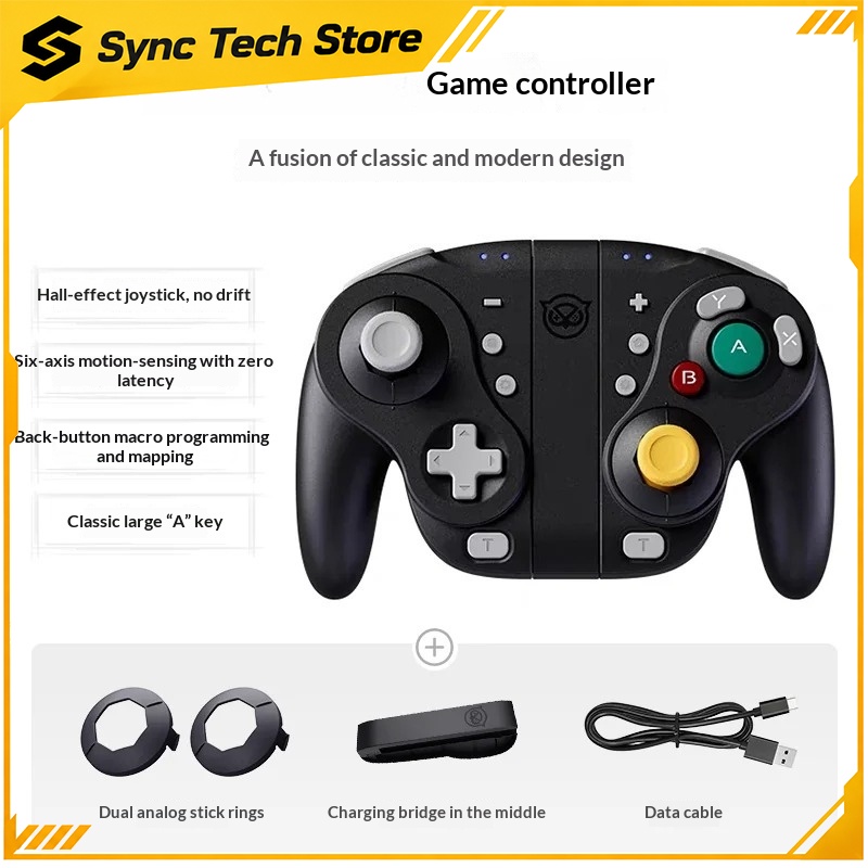 وحدة تحكم ألعاب لاسلكية بتصميم - مراجعة Wireless Retro Controller Bluetooth Gamepad وسعره