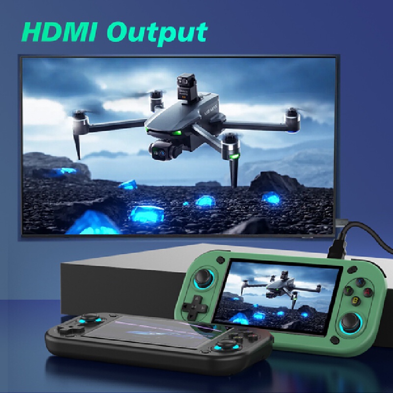 أجهزة ألعاب محمولة R43s، مشغل  - مراجعة Retro Game Console Hdmi Tv Output وسعره