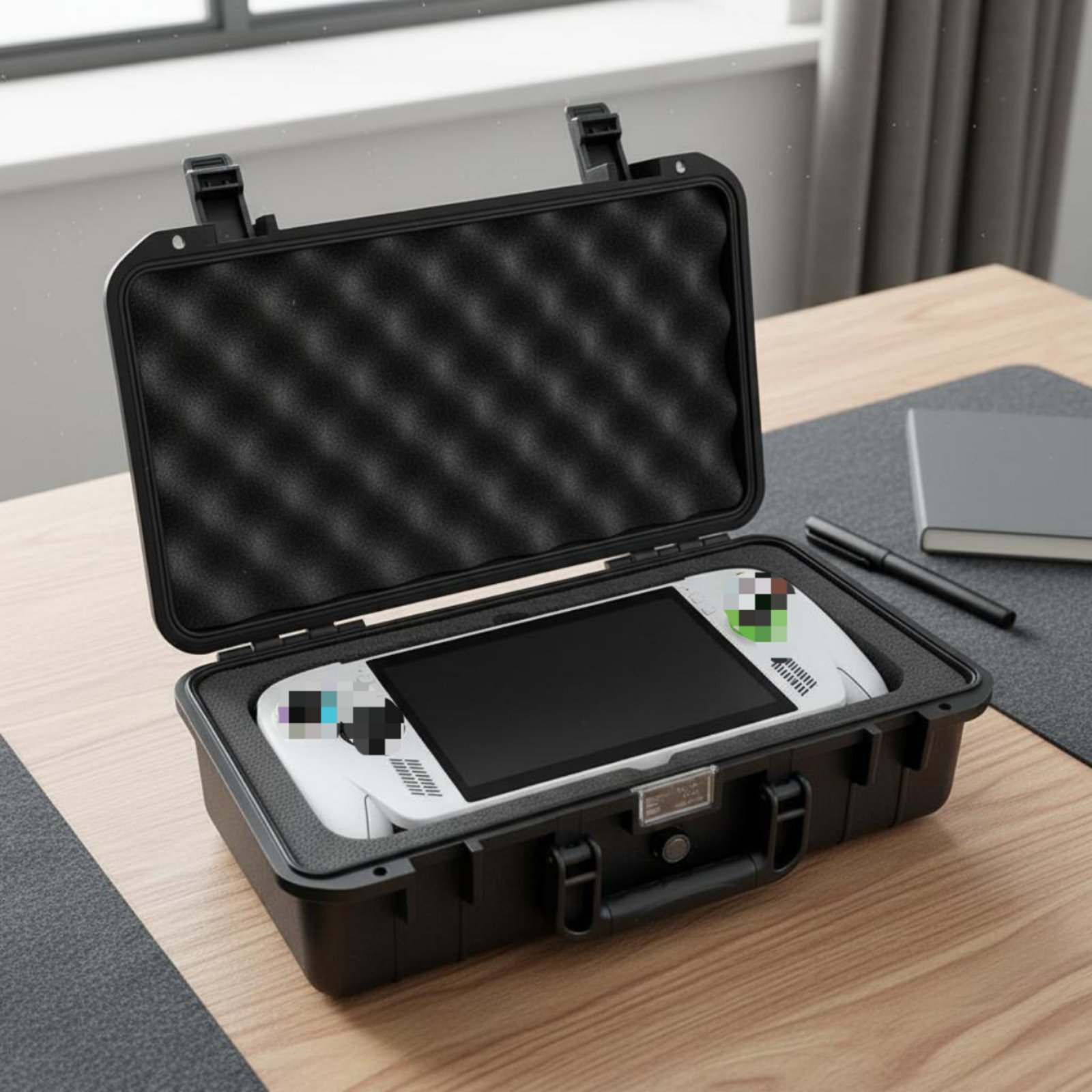 حقيبة واقية صلبة لوحدة التحكم  - مراجعة Handheld Game Console Case Travel وسعره