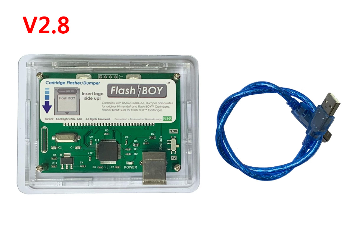 جهاز فلاش بوي 3.2 سايكلون دامب - مراجعة Gameboy Cartridge Flasher Dumper وسعره