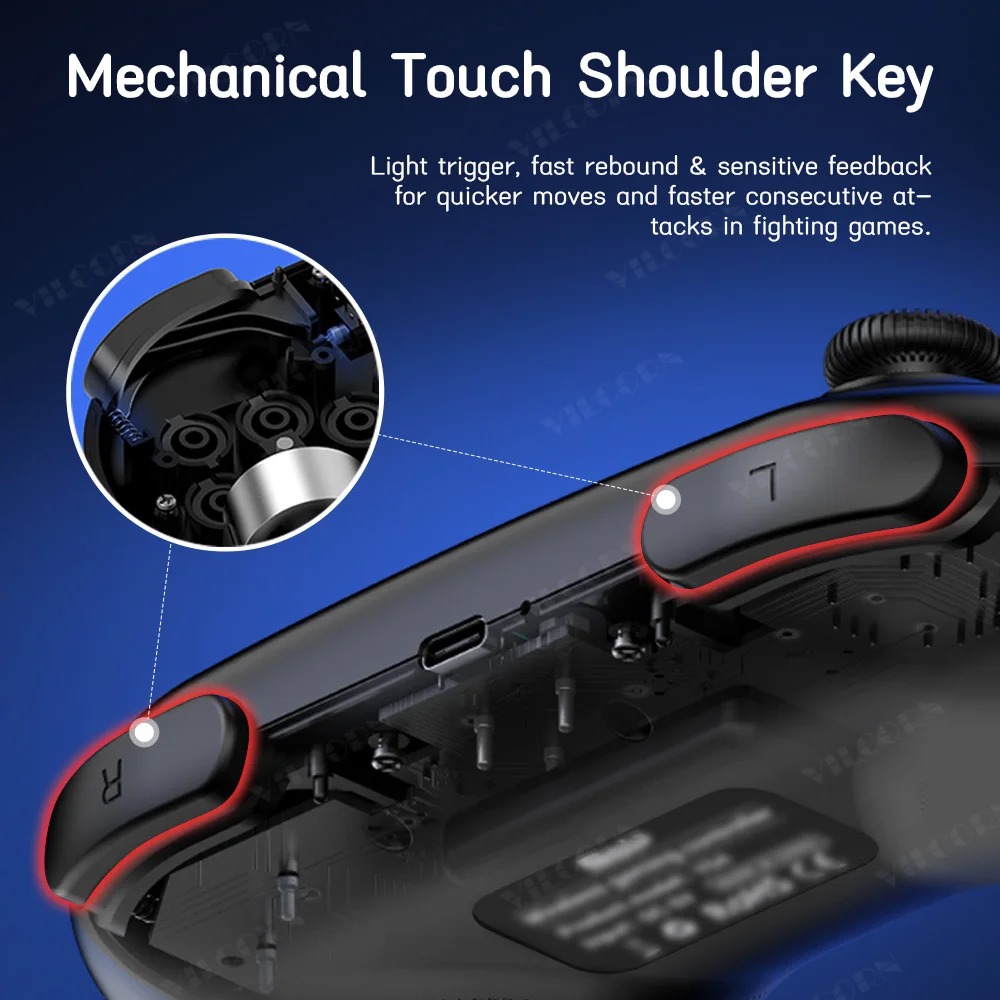 وحدة تحكم لاسلكية محمولة لألعا - مراجعة Wireless Retro Controller Bluetooth Gamepad وسعره