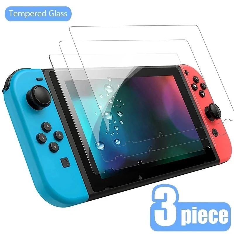 1/2/3 قطعة واقي للشاشة من الزج - مراجعة Screen Protector Tempered Glass Console وسعره