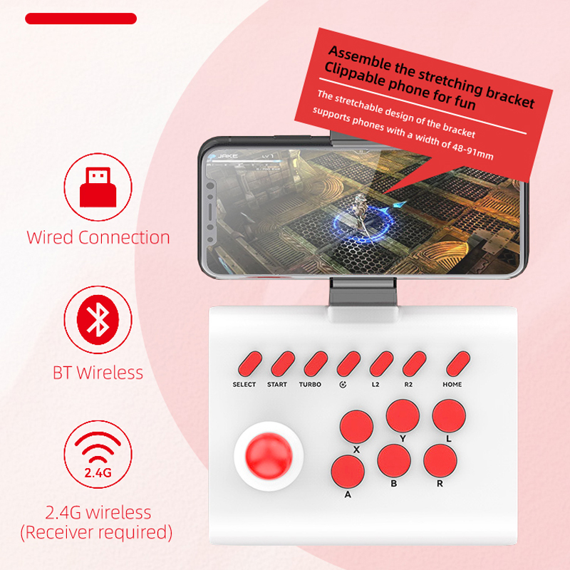 ممر غمبد وحدة تحكم بلوتوث للتب - مراجعة Wireless Retro Controller Bluetooth Gamepad وسعره