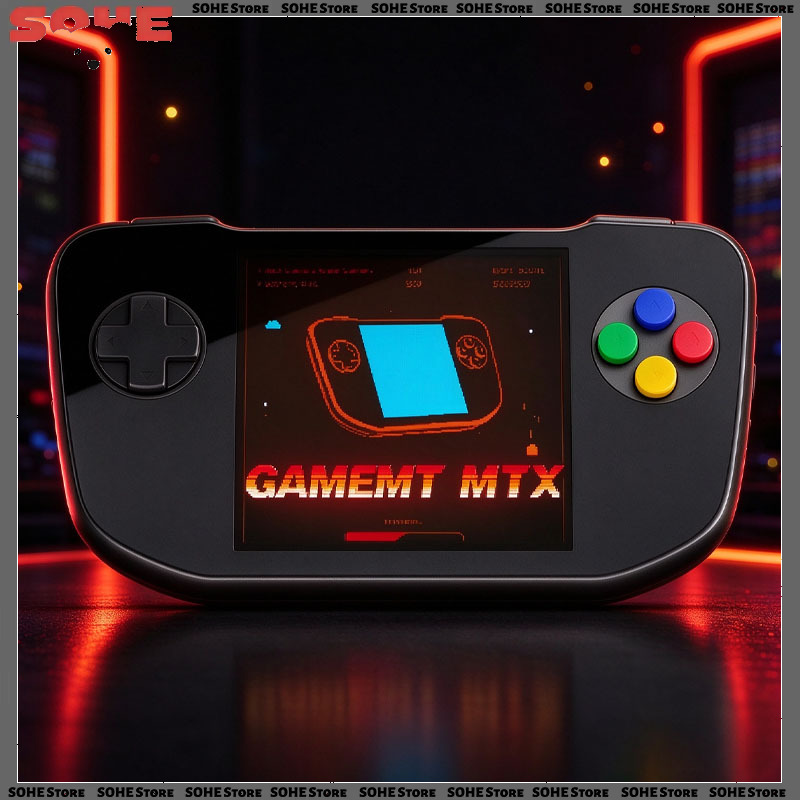 جهاز ألعاب محمول GAMEMT MTX بت - مراجعة Retro Game Console Hdmi Tv Output وسعره