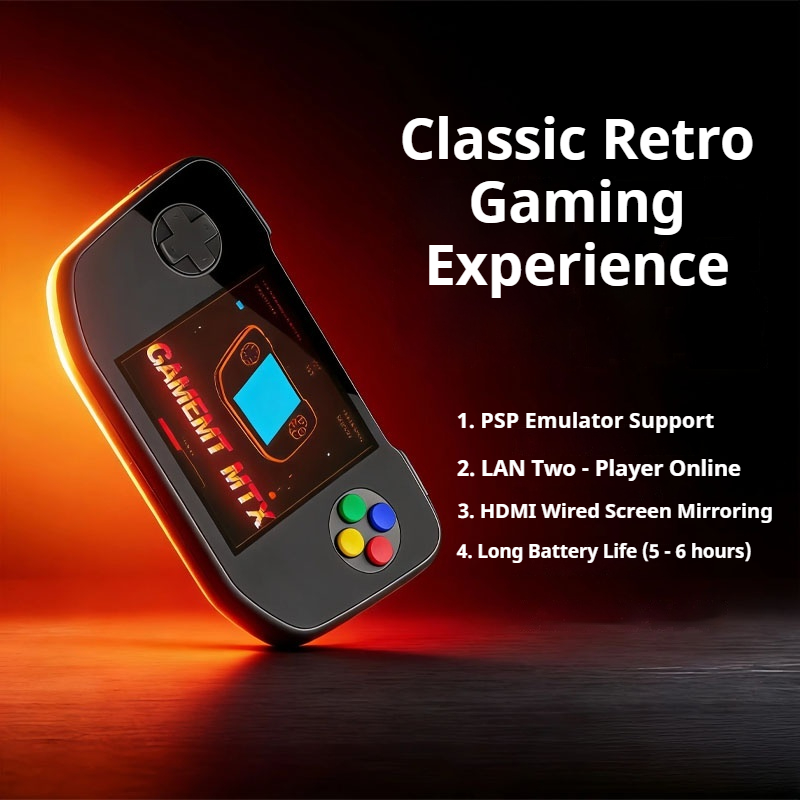 جهاز ألعاب محمول GAMEMT MTX بت - مراجعة Retro Game Console Hdmi Tv Output وسعره