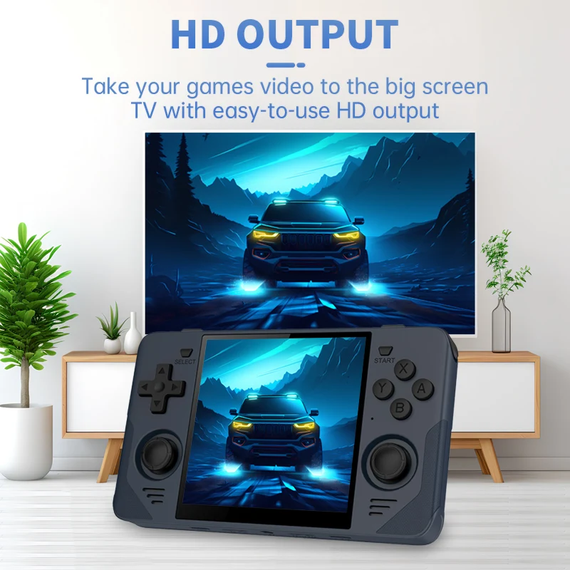 جهاز ألعاب محمول جديد RGB30 بش - مراجعة Open Source Retro Game Console 4 Inch وسعره