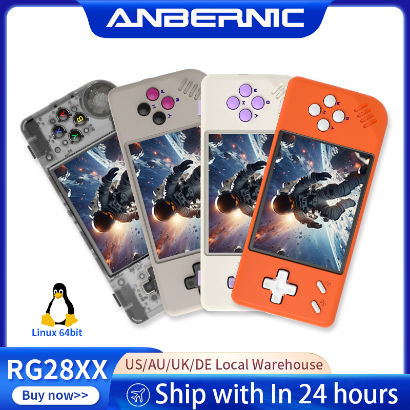 جهاز ألعاب محمول ANBERNIC RG28 - مراجعة Retro Game Console Hdmi Tv Output وسعره