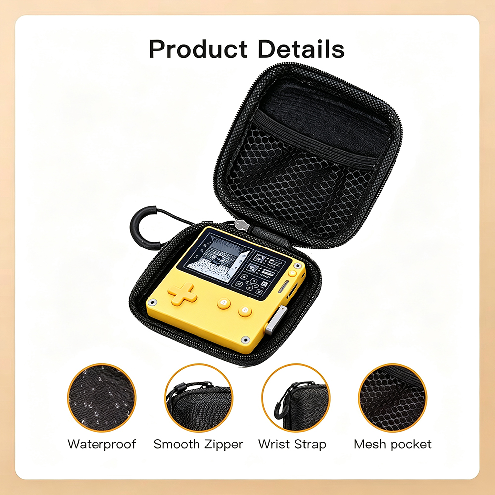 حقيبة حمل صلبة من مادة EVA لجه - مراجعة Handheld Game Console Case Travel وسعره