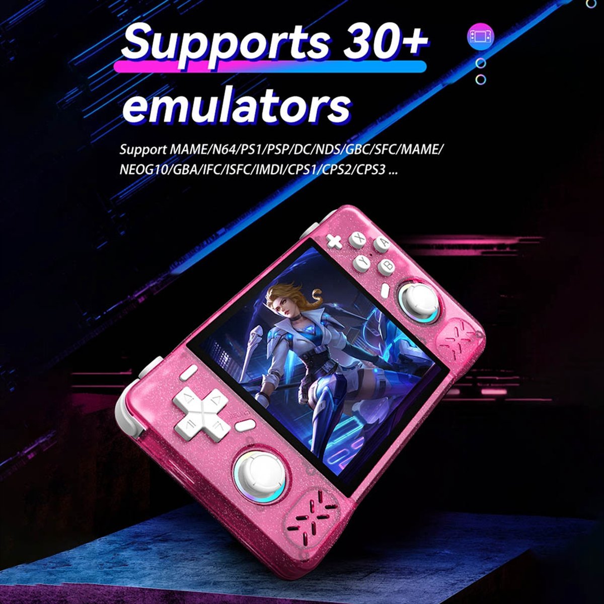 جهاز ألعاب محمول ريترو workjob - مراجعة Retro Handheld Console Linux Ips Screen وسعره