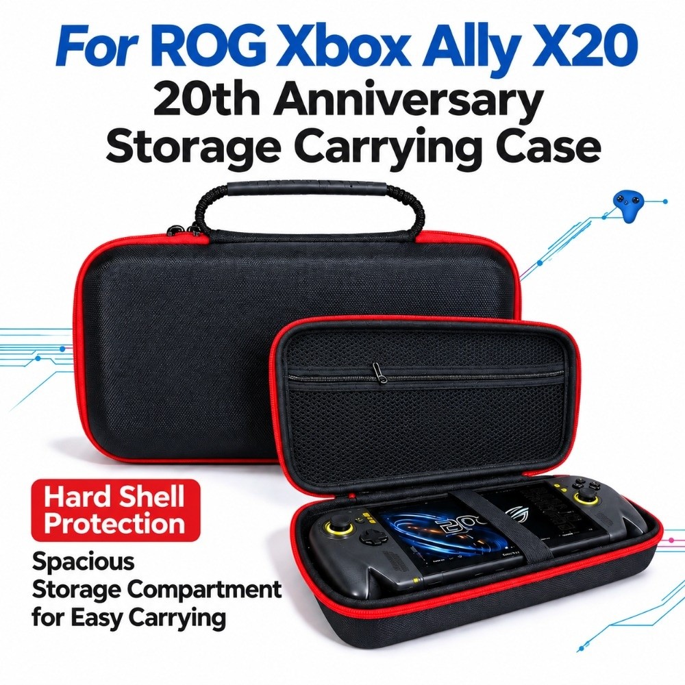 حقيبة سفر صلبة مقاومة للصدمات  - مراجعة Handheld Game Console Case Travel وسعره