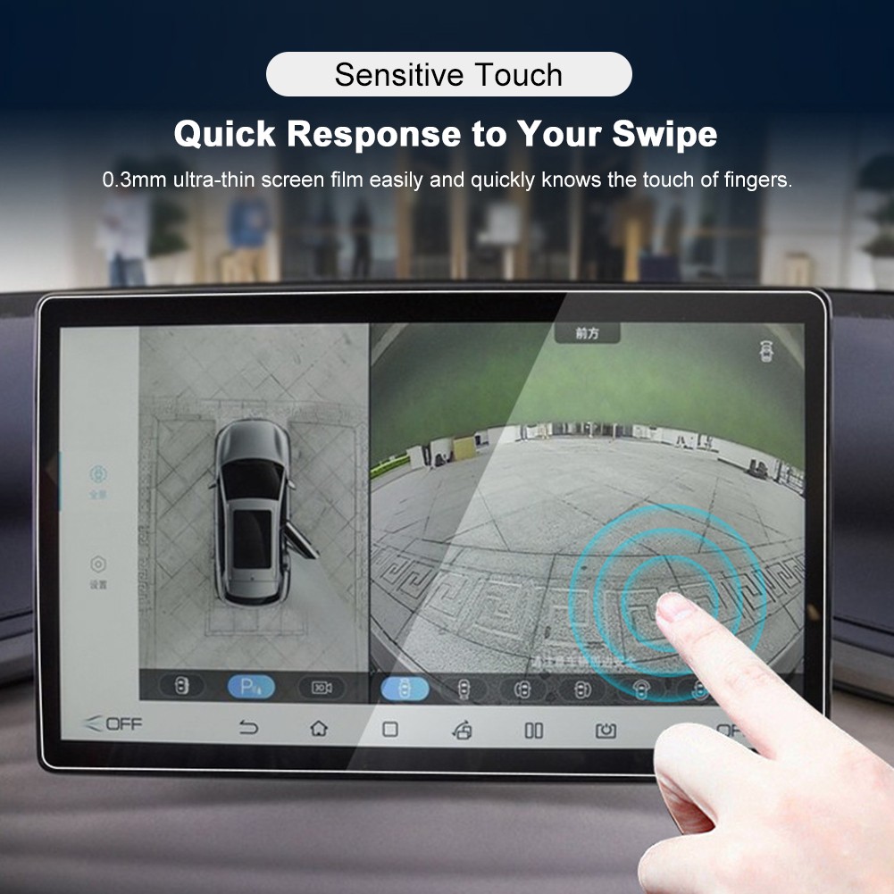 واقي شاشة باللمس لسيارات BYD A - مراجعة Screen Protector Tempered Glass Console وسعره