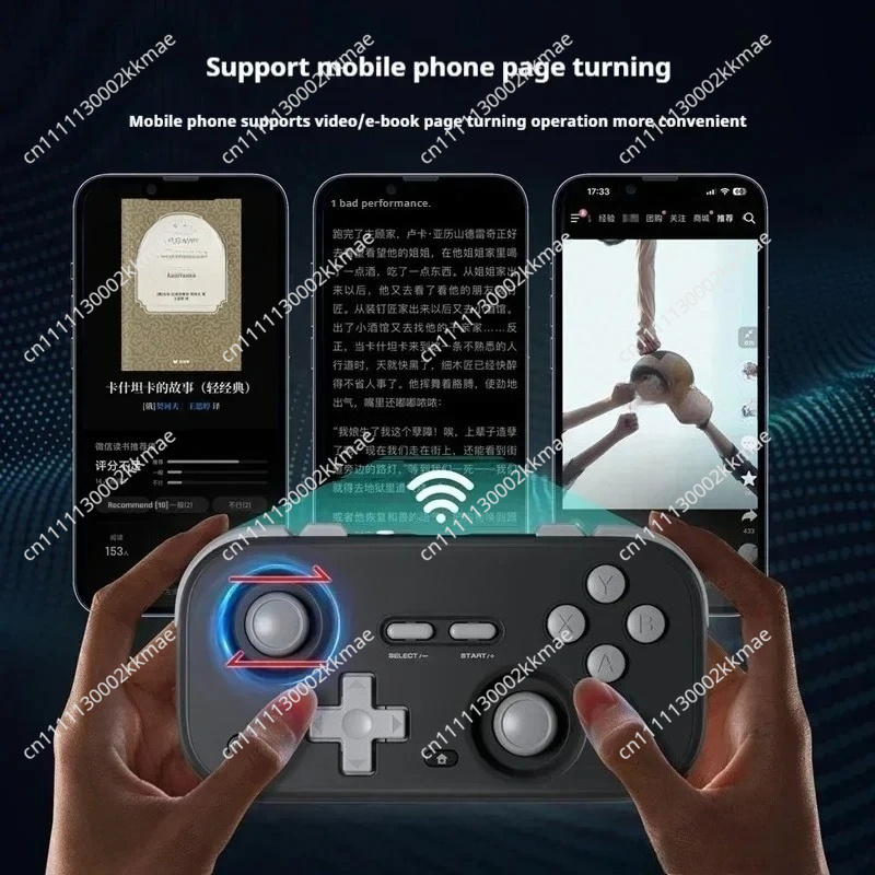 وحدة تحكم ألعاب محمولة لاسلكية - مراجعة Wireless Retro Controller Bluetooth Gamepad وسعره