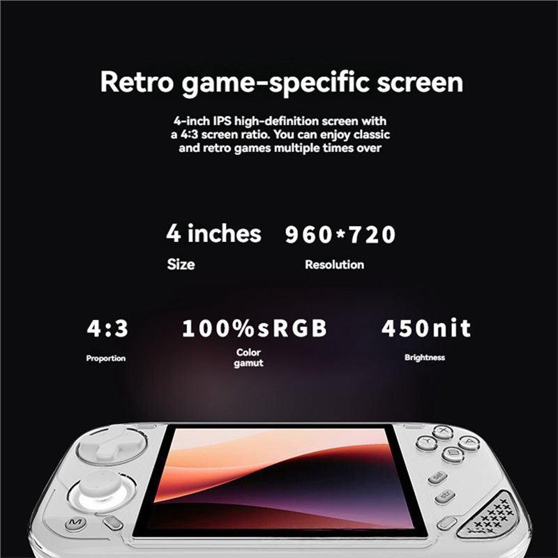 وحدة تحكم ألعاب محمولة بشاشة I - مراجعة Open Source Retro Game Console 4 Inch وسعره