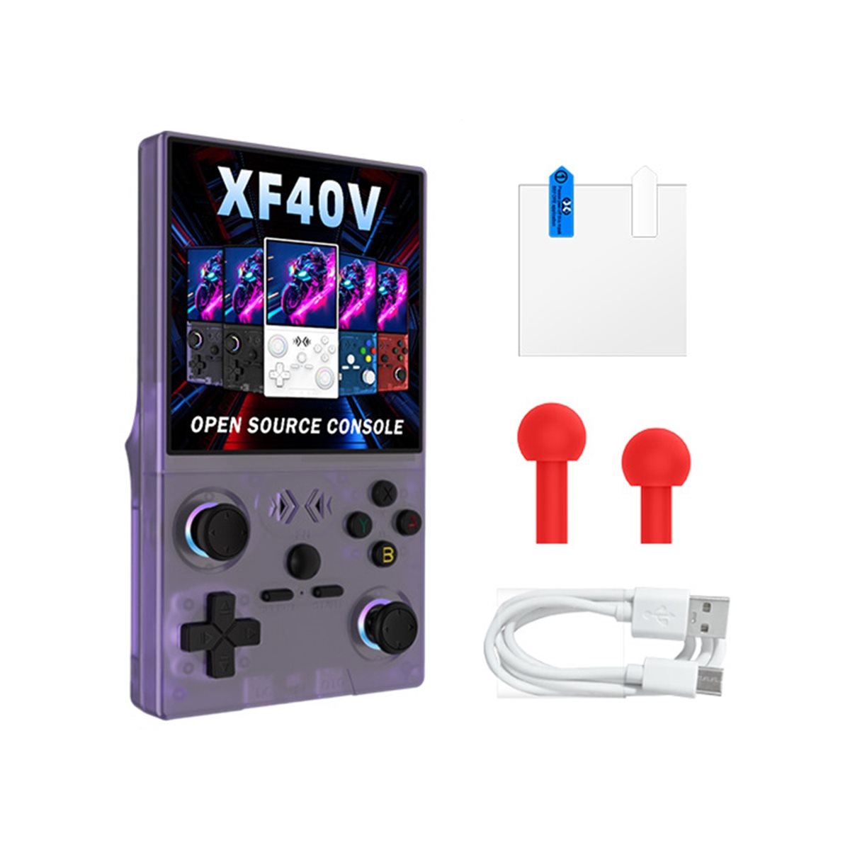 وحدة تحكم ألعاب محمولة A86G جد - مراجعة Retro Handheld Console Linux Ips Screen وسعره
