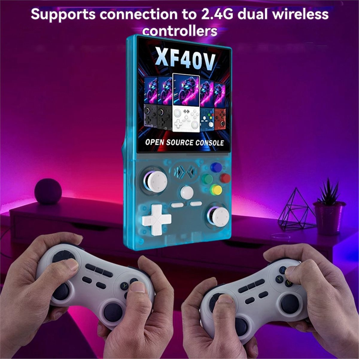 وحدة تحكم ألعاب محمولة A86G جد - مراجعة Retro Handheld Console Linux Ips Screen وسعره