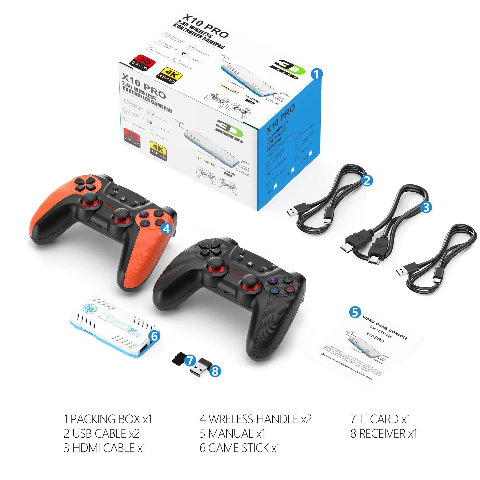 وحدة تحكم ألعاب تلفزيونية كلاس - مراجعة Retro Game Console 50000 Games Built In وسعره
