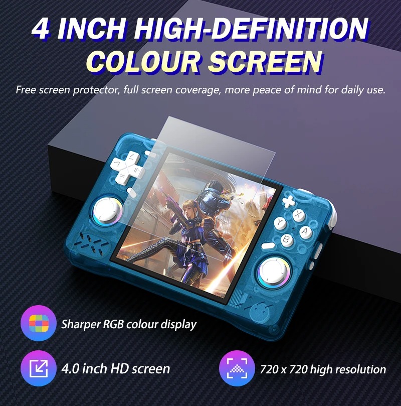 FLLAPT 20000 + ألعاب XF40H وحد - مراجعة Open Source Retro Game Console 4 Inch وسعره