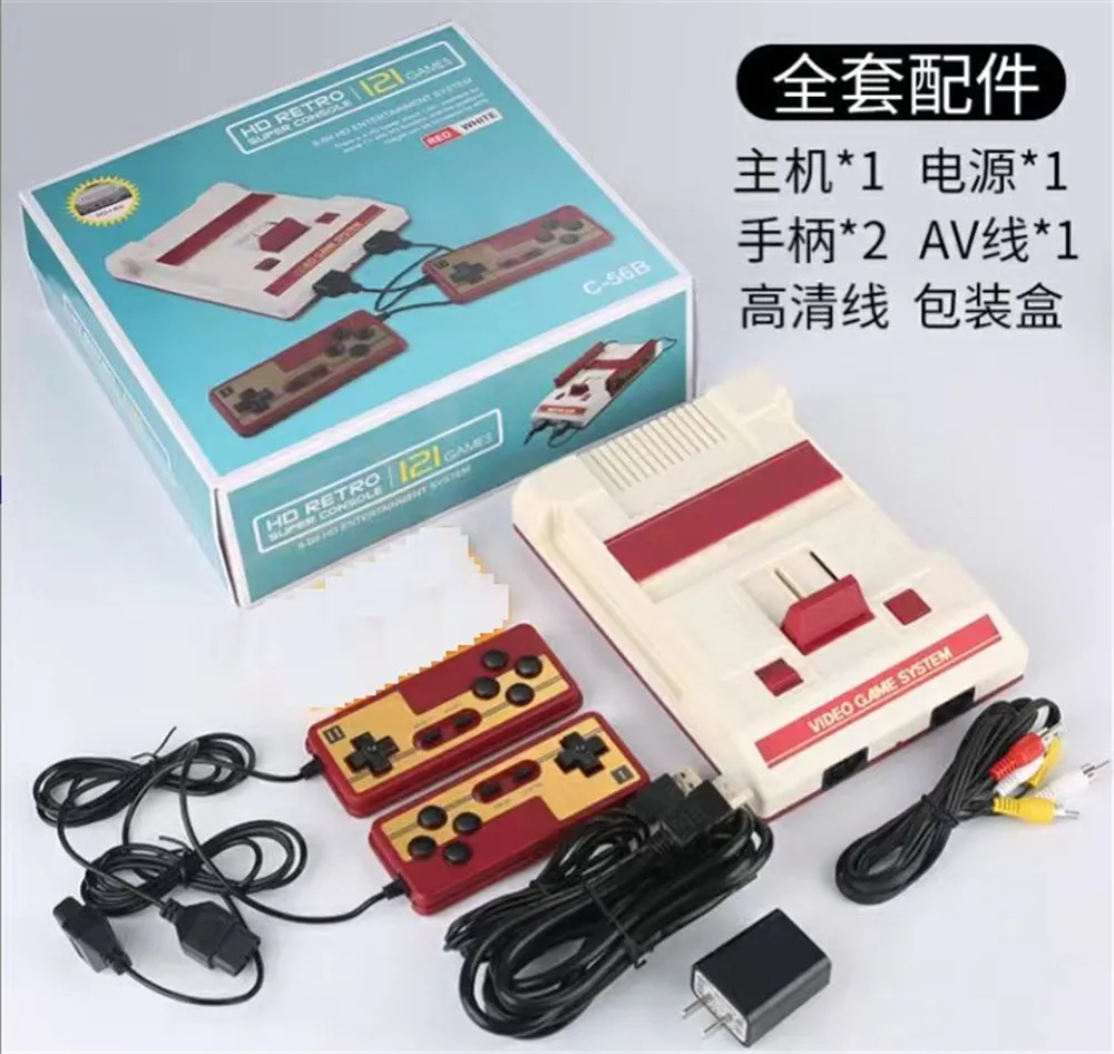 جهاز ألعاب فيديو كلاسيكي 8 بت  - مراجعة Retro Game Console Hdmi Tv Output وسعره