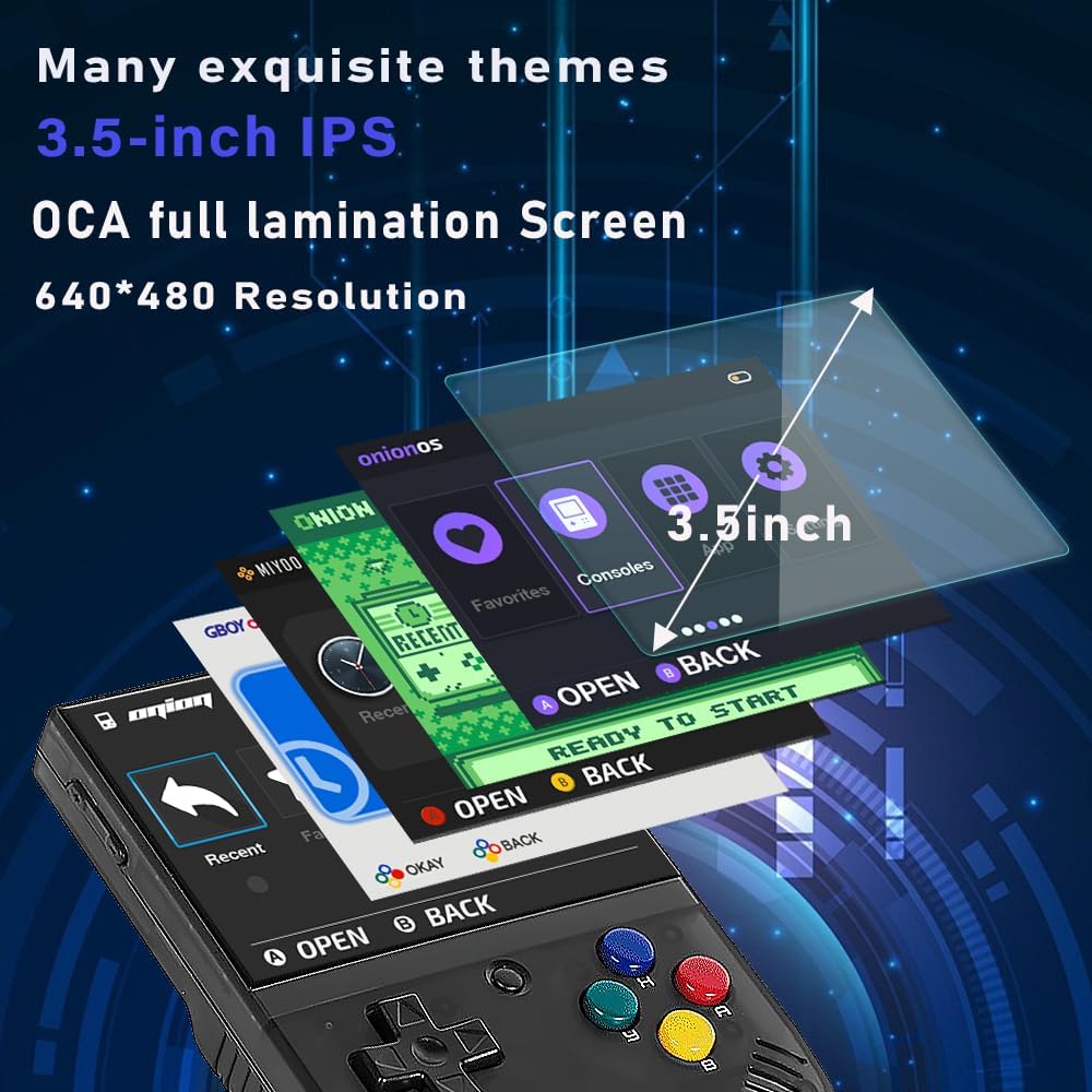جهاز الألعاب المحمول MIYOO Min - مراجعة Retro Handheld Console Linux Ips Screen وسعره
