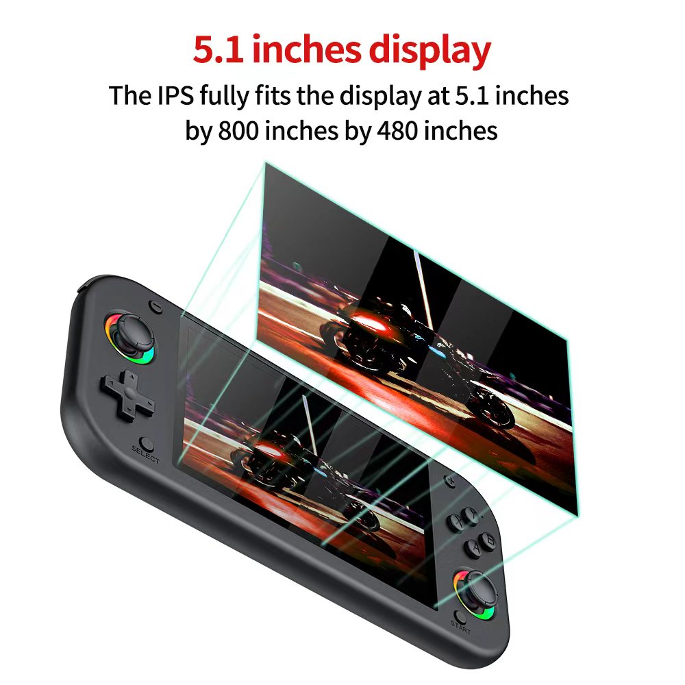 جهاز ألعاب محمول M26 بتصميم كل - مراجعة Open Source Retro Game Console 4 Inch وسعره
