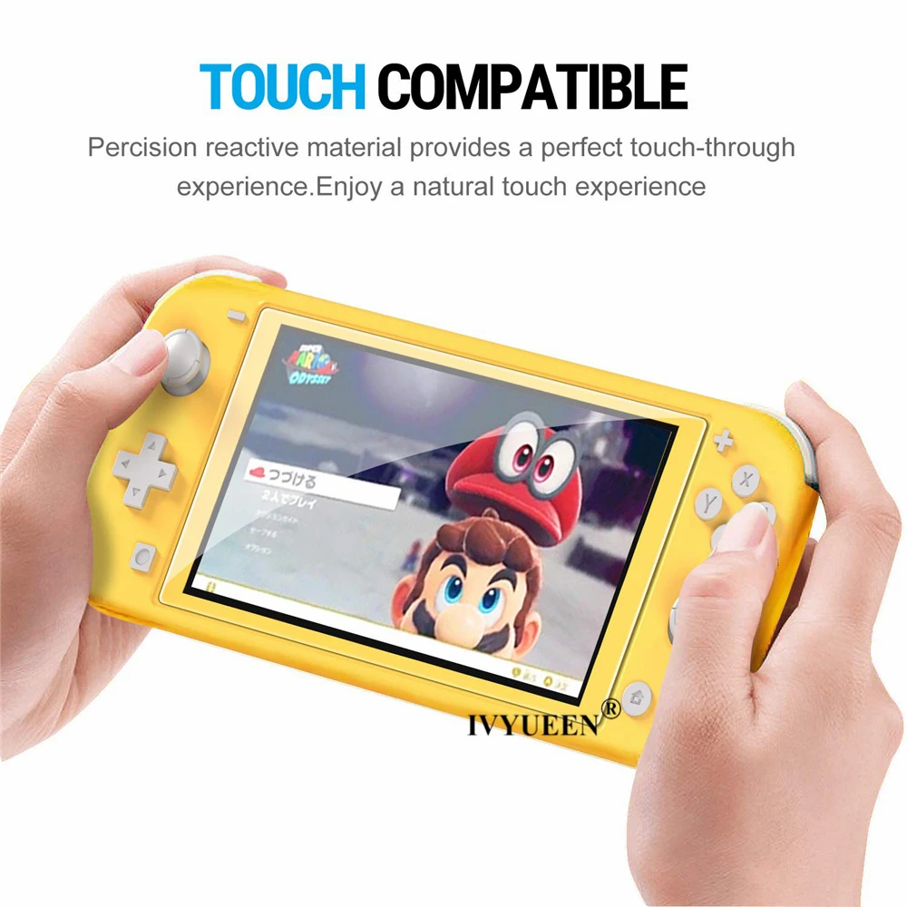 IVYUEEN 3 قطعة لنينتندو سويتش  - مراجعة Screen Protector Tempered Glass Console وسعره