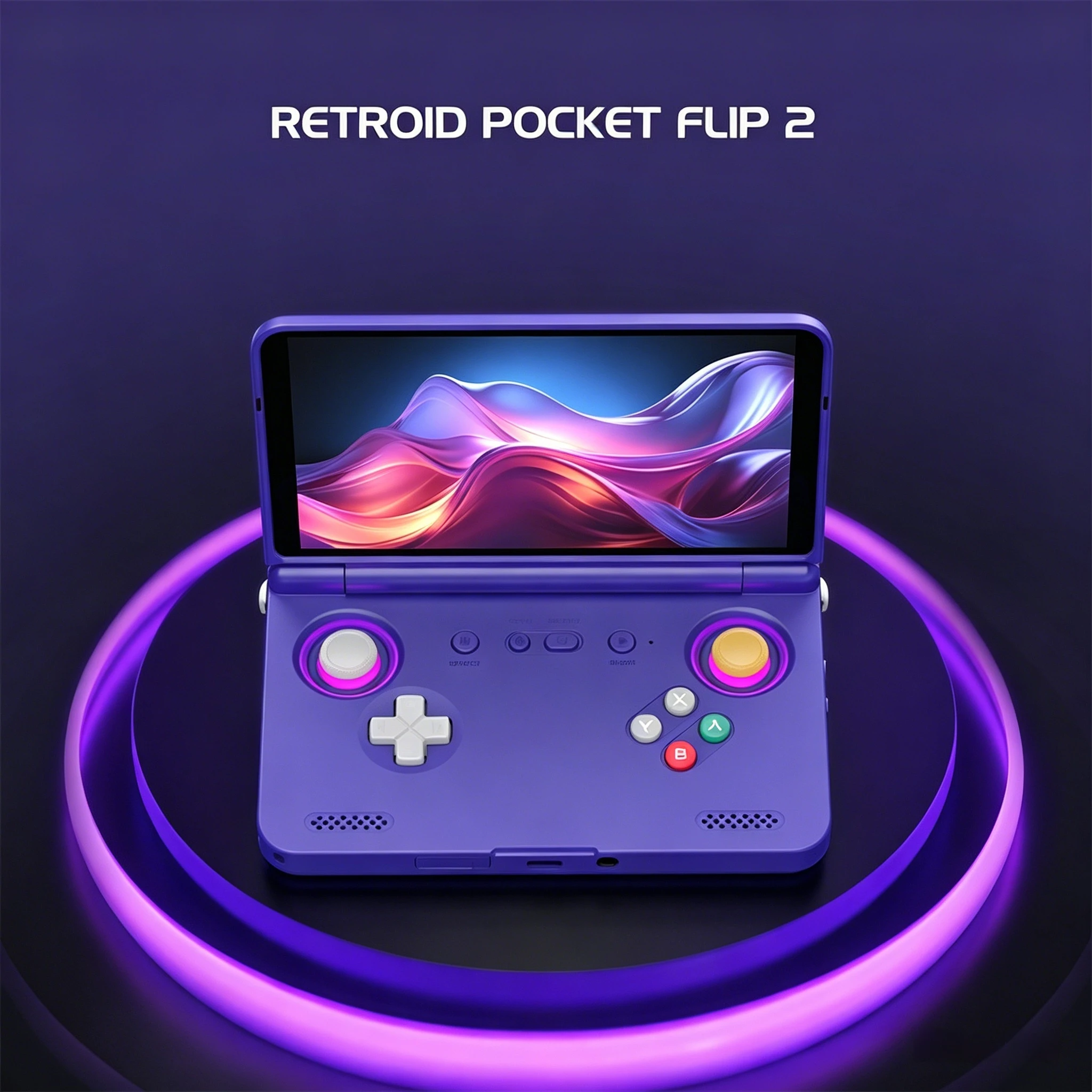 جهاز ألعاب محمول AMPOWN Retroi - مراجعة Android Retro Gaming Handheld Oled وسعره